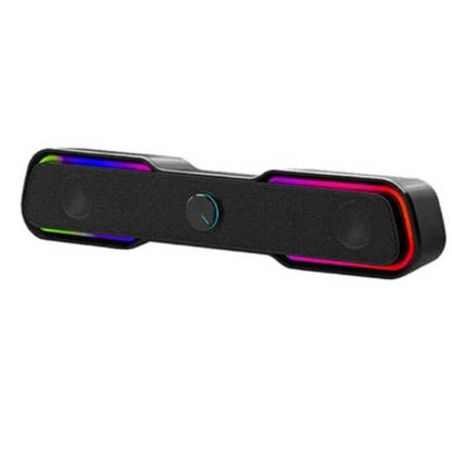 Parlantes Stereo Rgb 6W Dhe-6002 HP - Crazygames