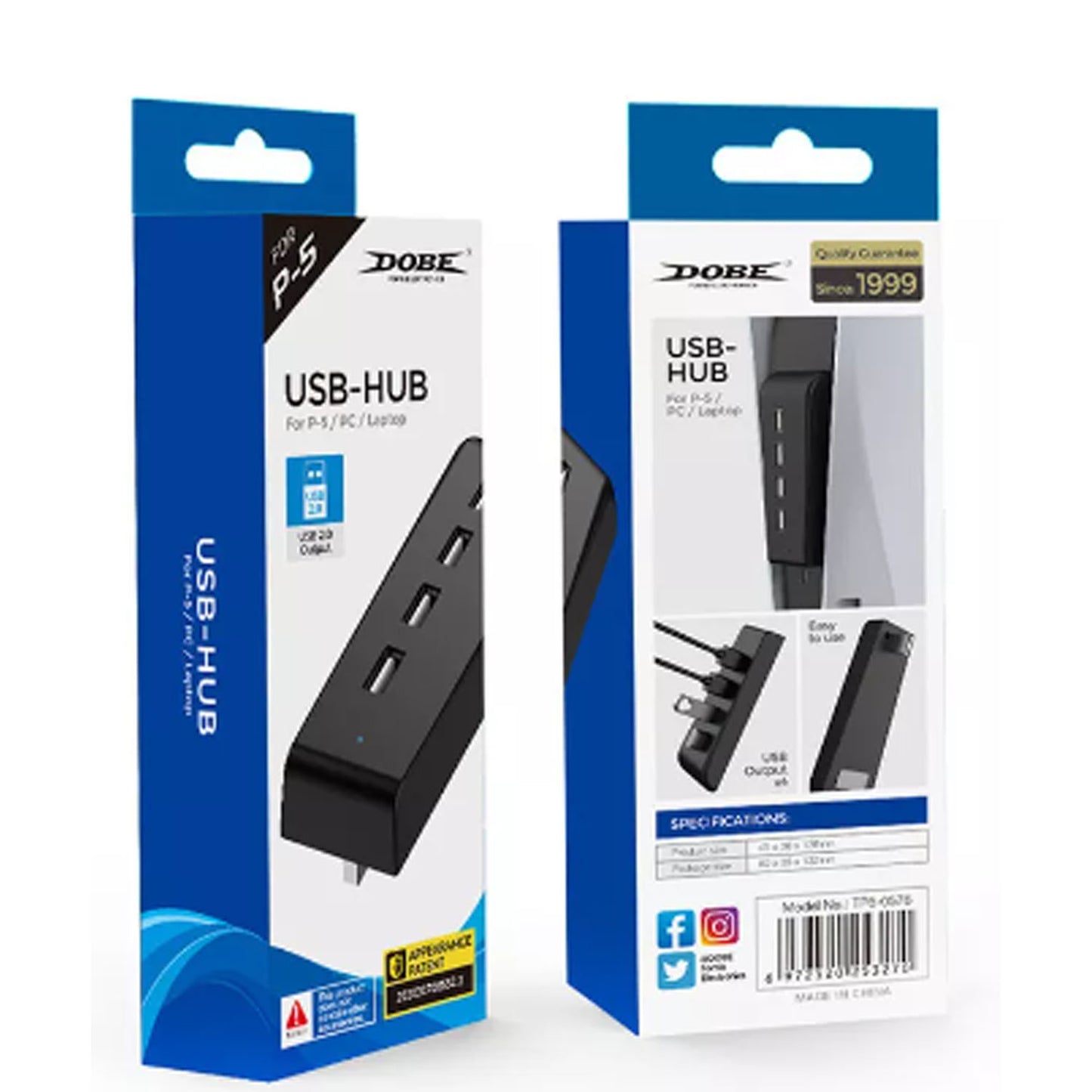 Hub Usb Para Consola PS5 TP5-0576 - Crazygames