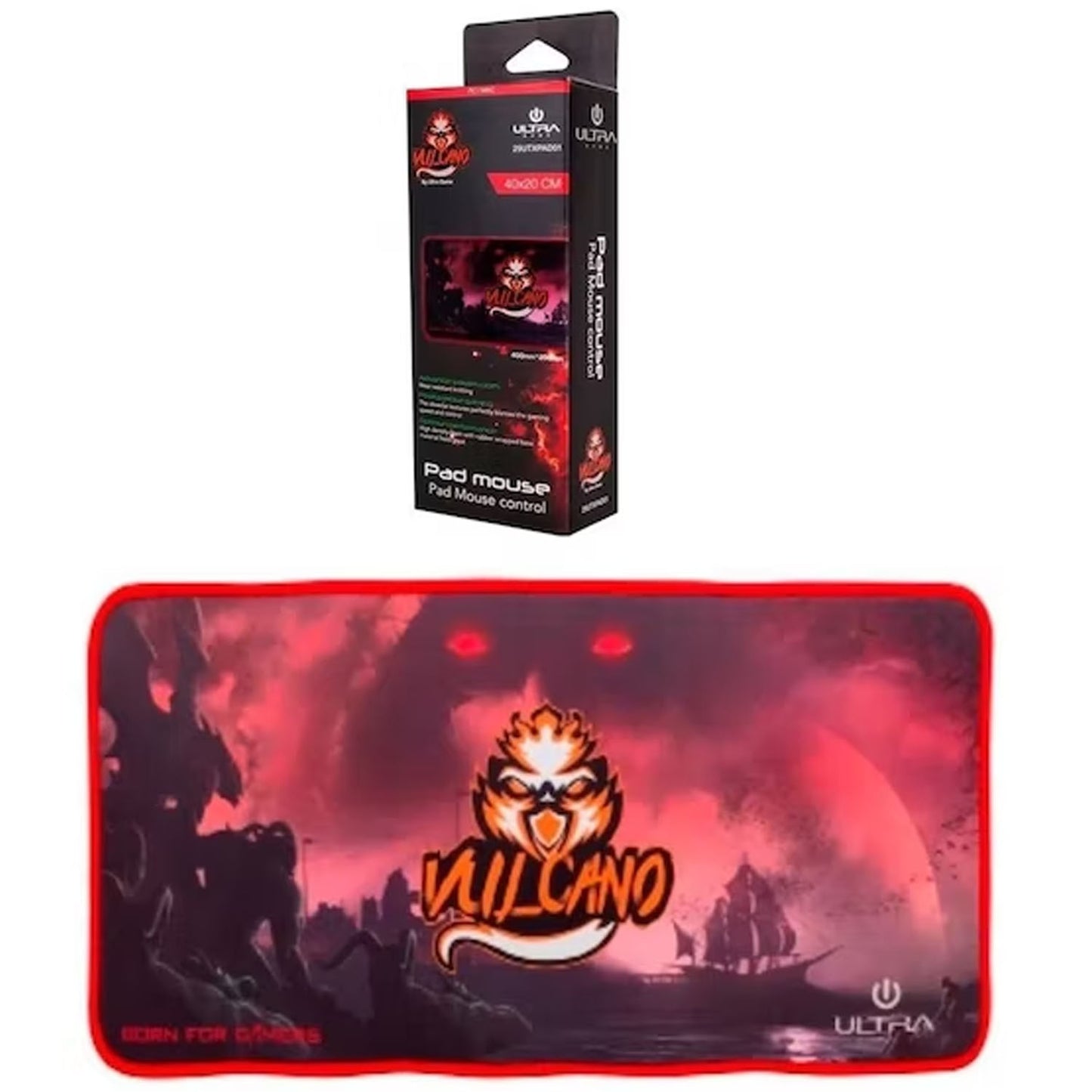 Mouse Pad Ultra Vulcano 40x20 - Crazygames