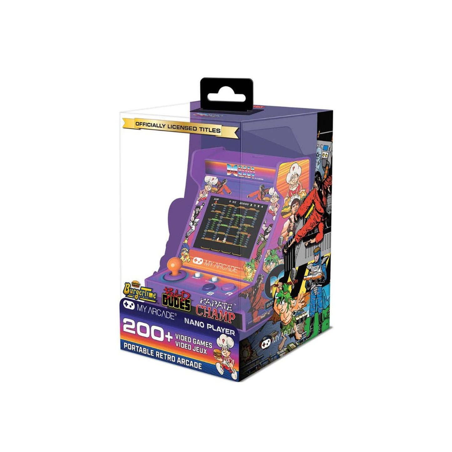 Mini Consola Portatil My Arcade Nano DATA EAST 208 en 1