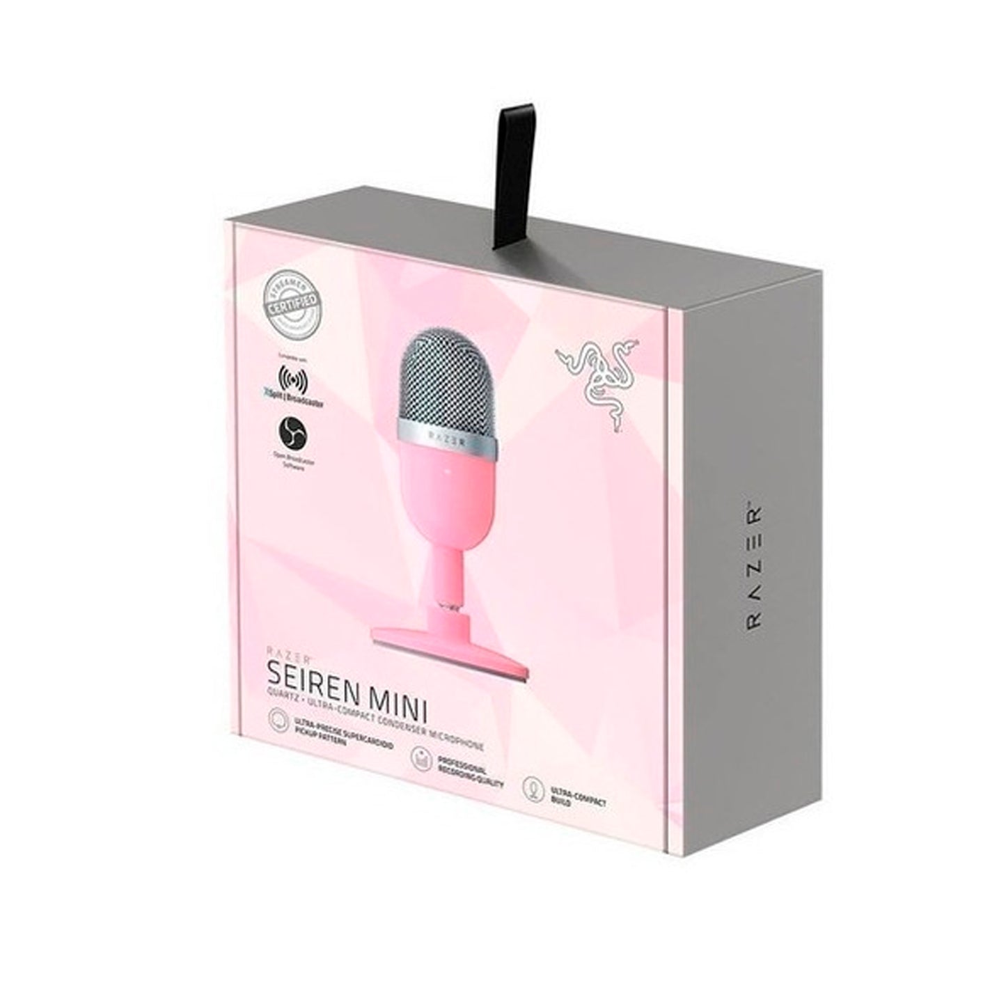 Micrófono Gamer Razer Seiren Mini Quartz*