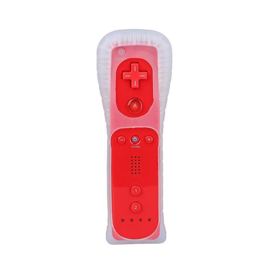 Control Remoto Y Nunchuck Para WII Rojo