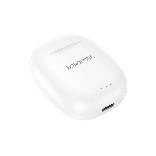 Audífono Bluetooth Tru Wireless Bw17 White Borofone