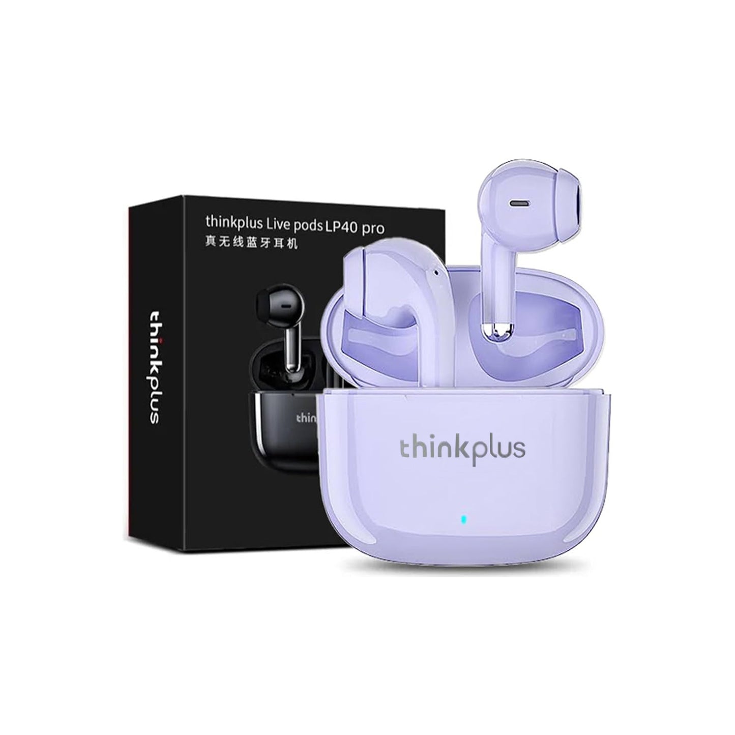 Audífono In Ear Bluetooth 5.3 Lenovo LP40 Pro Purpura