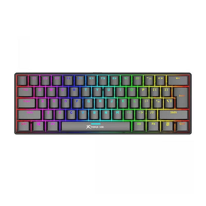 Teclado Mecánico 60% Pudding Switch Blue Ingles GK-985P