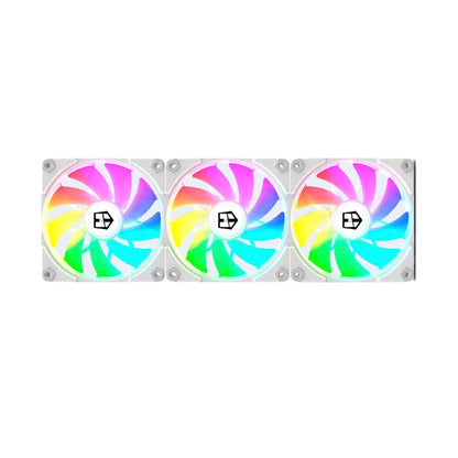 Pack 3 ventiladores Easy Link Argb White Nox Hummer
