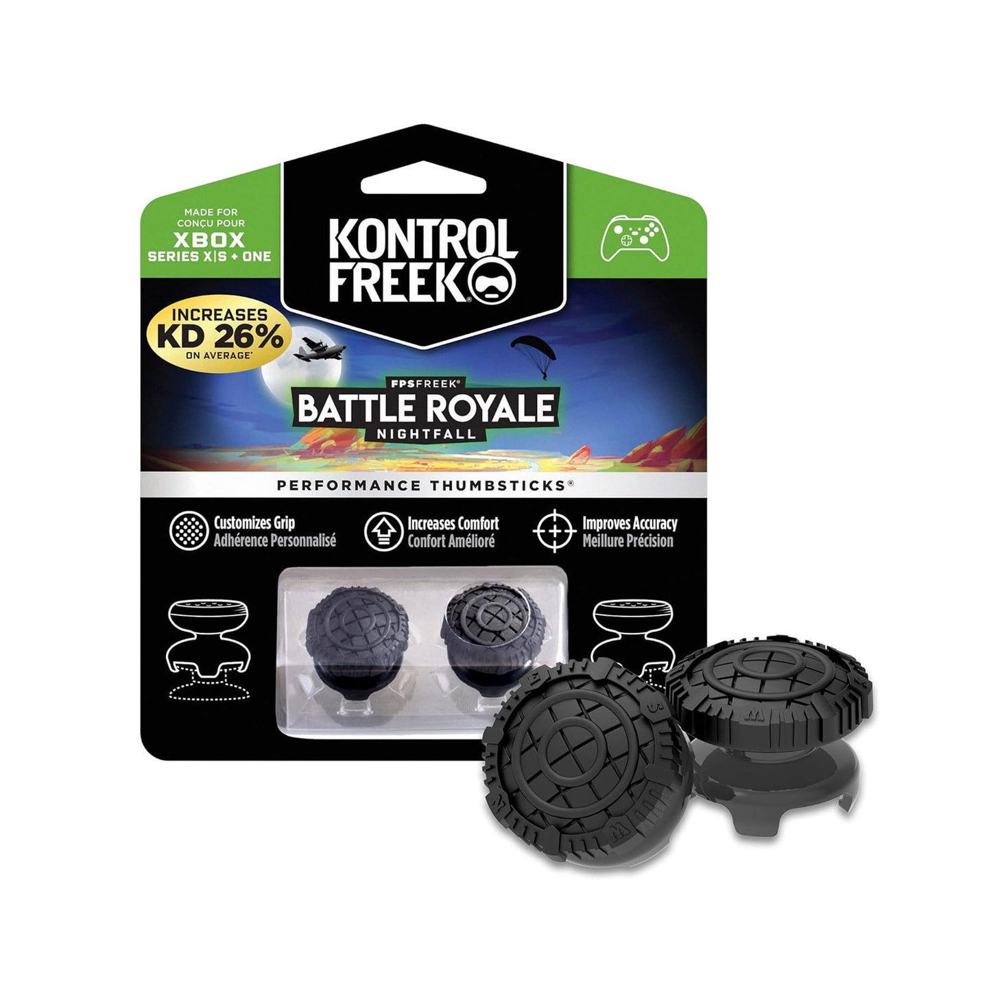 Kontrol Freek Battle Royale Black Compatible Con Mandos Xbox