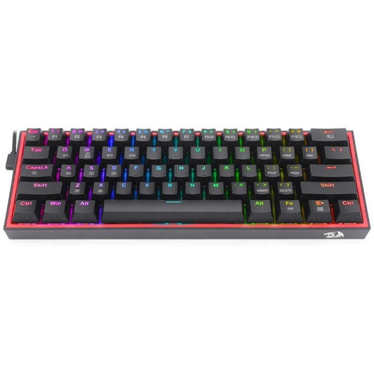Teclado Redragon Fizz Pro 60% BLACK Switch Red - Crazygames