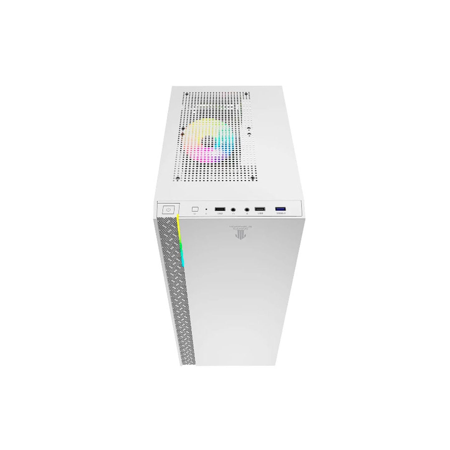 Gabinete Gamer Morpheus 8010-W White incluye 4 Fan Rgb