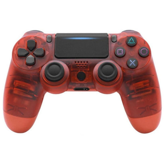 Control Doubleshock Inalambricos Cristal Red+ Cable De Carga