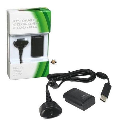 Bateria Carga Y Juega Oem Compatible con Mandos de Xbox 360