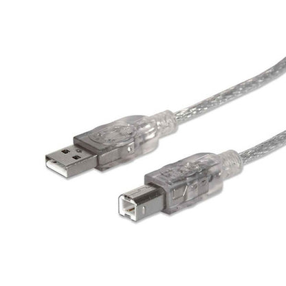 Cable Para Impresoras Usb 2.0 A Macho/ B Macho 480 Mbps 3mt