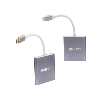 Adaptador Hub 3 En 1 De Tipo-c A Usb 3.0/hdmi/tipo-c  42178