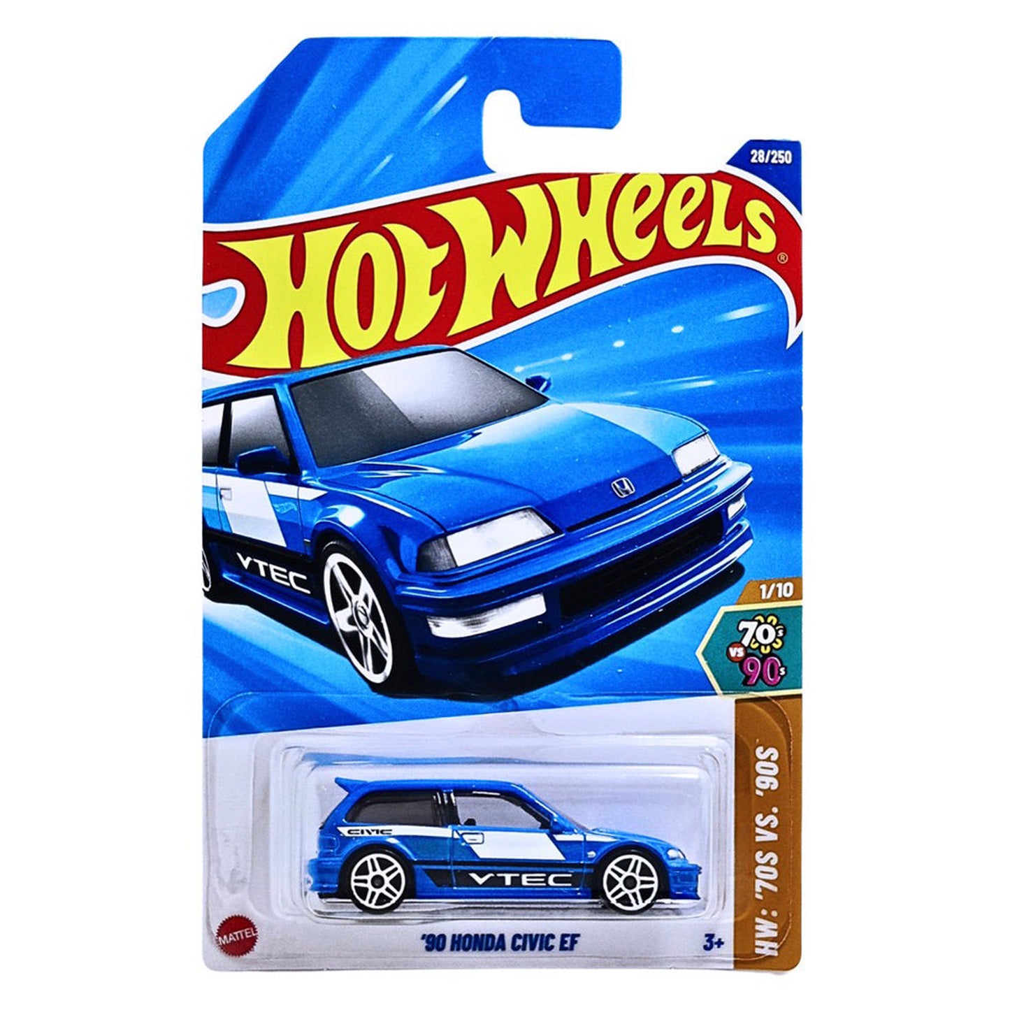 90 Honda Civic EF 28/250 - Azul