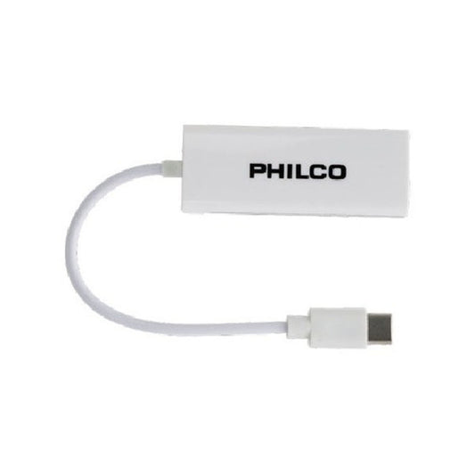 Adaptador Lan Usb Tipo C A Rj45 Red Philco R0092
