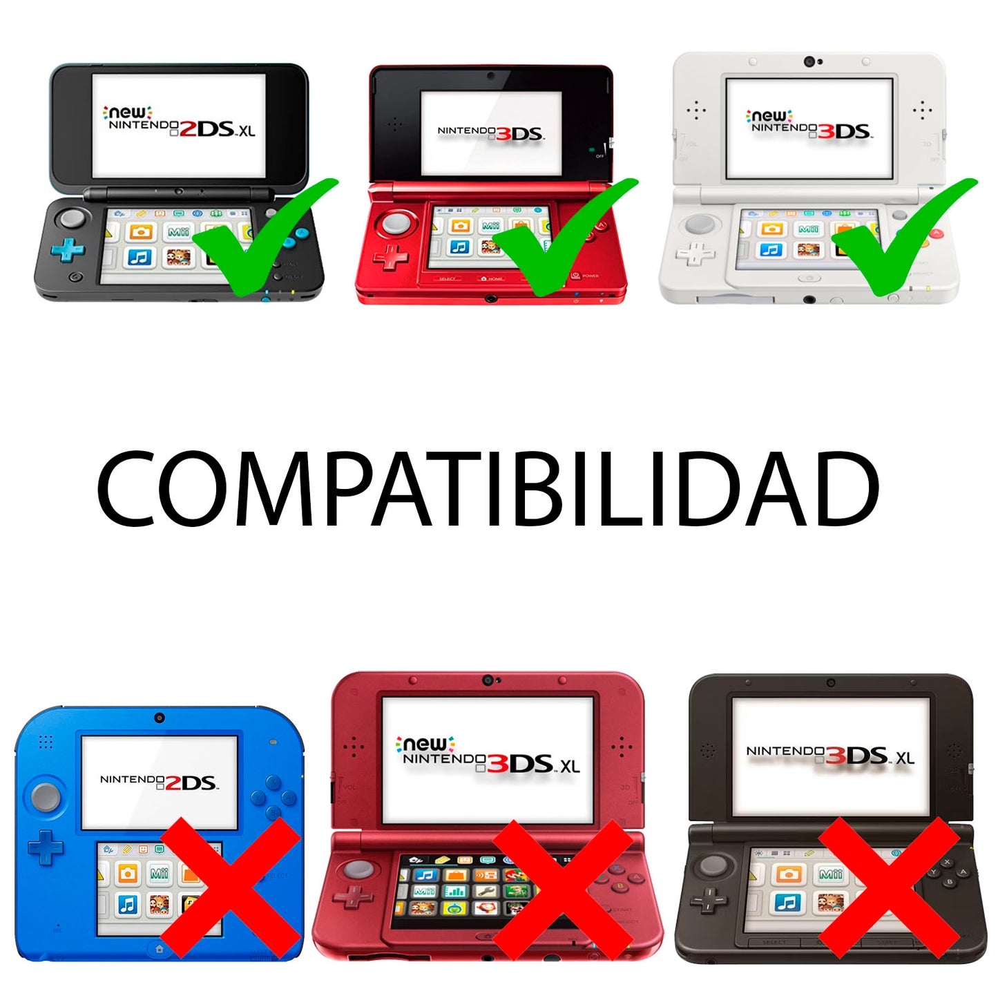 Estuche De Transporte Y Protección Para Consolas 3ds Xl