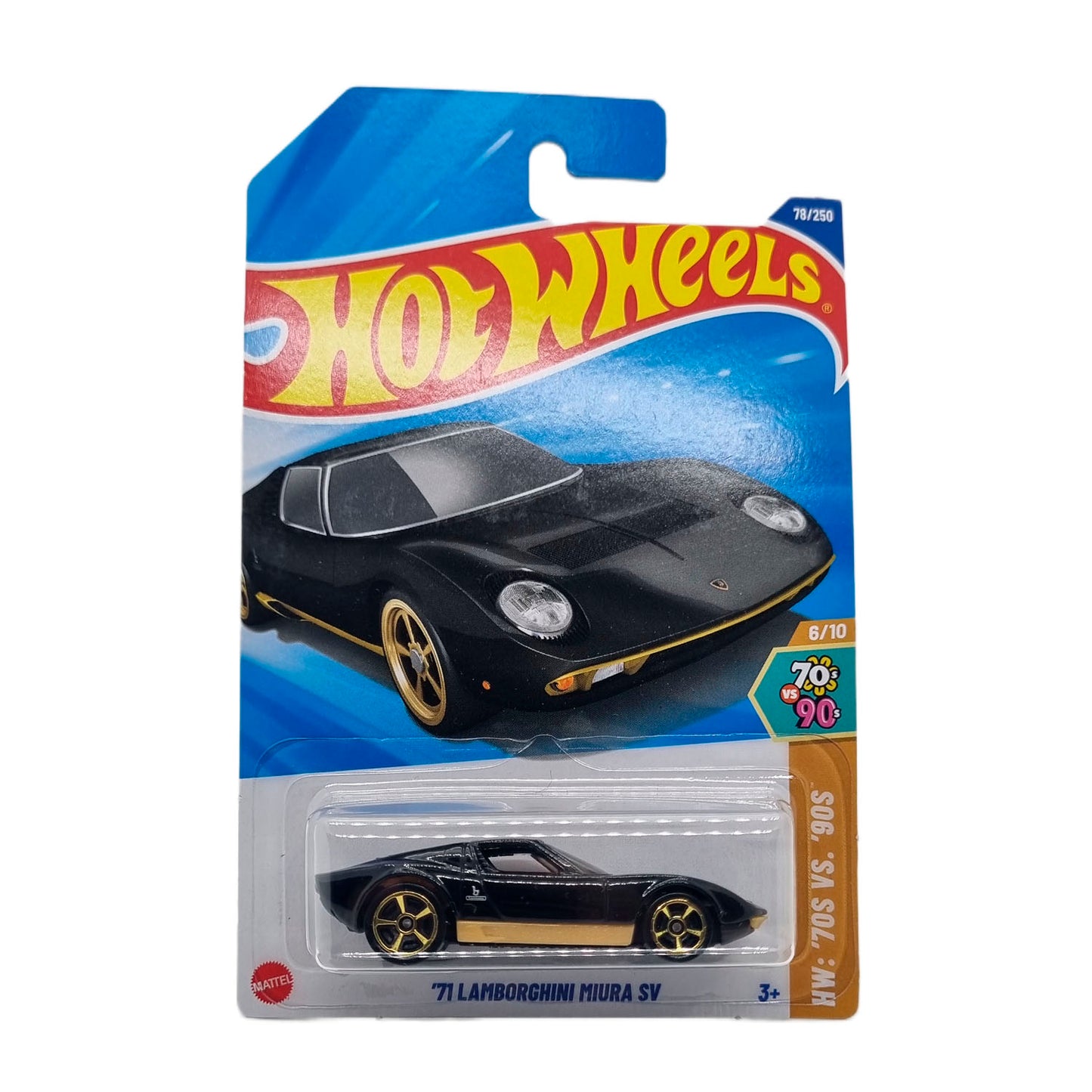 '71 Lamborghini Miura SV 78/250 - Negro