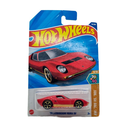 '71 Lamborghini Miura SV 78/250 - Rojo