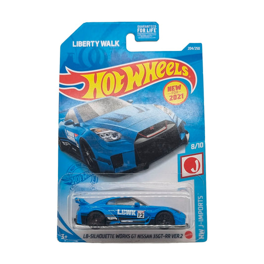 LB-Silhouette WORKS GT Nissan 35GT-RR VER.2 204/250 - Azul