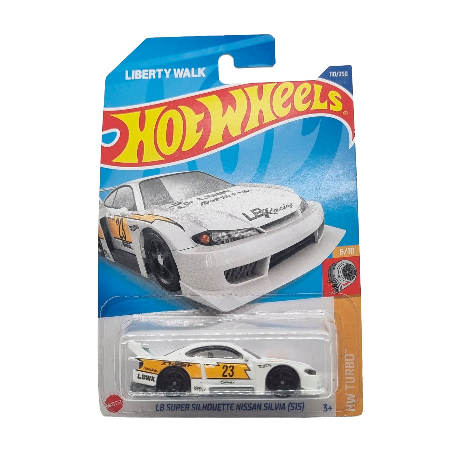 LB Super Silhouette Nissan Silvia (S15) 110/250 - Blanco