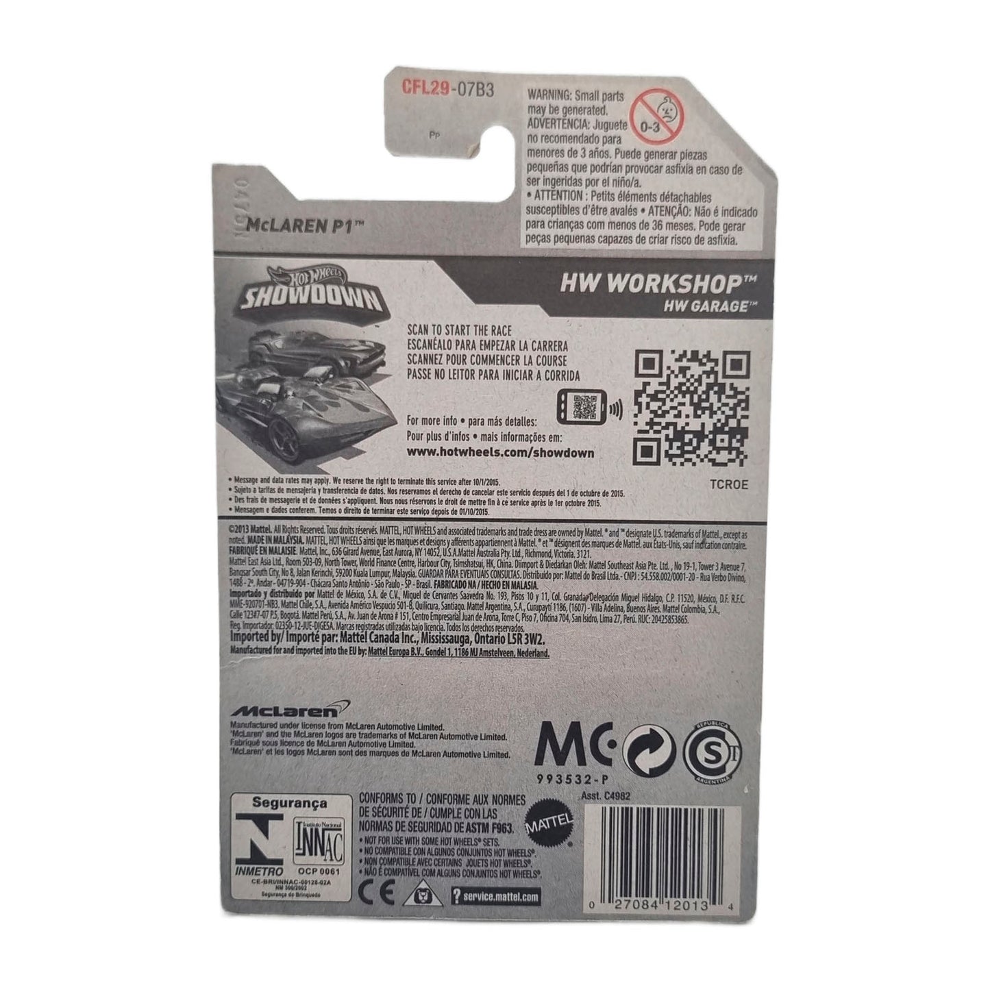 McLaren P1 223/250 - Plateado