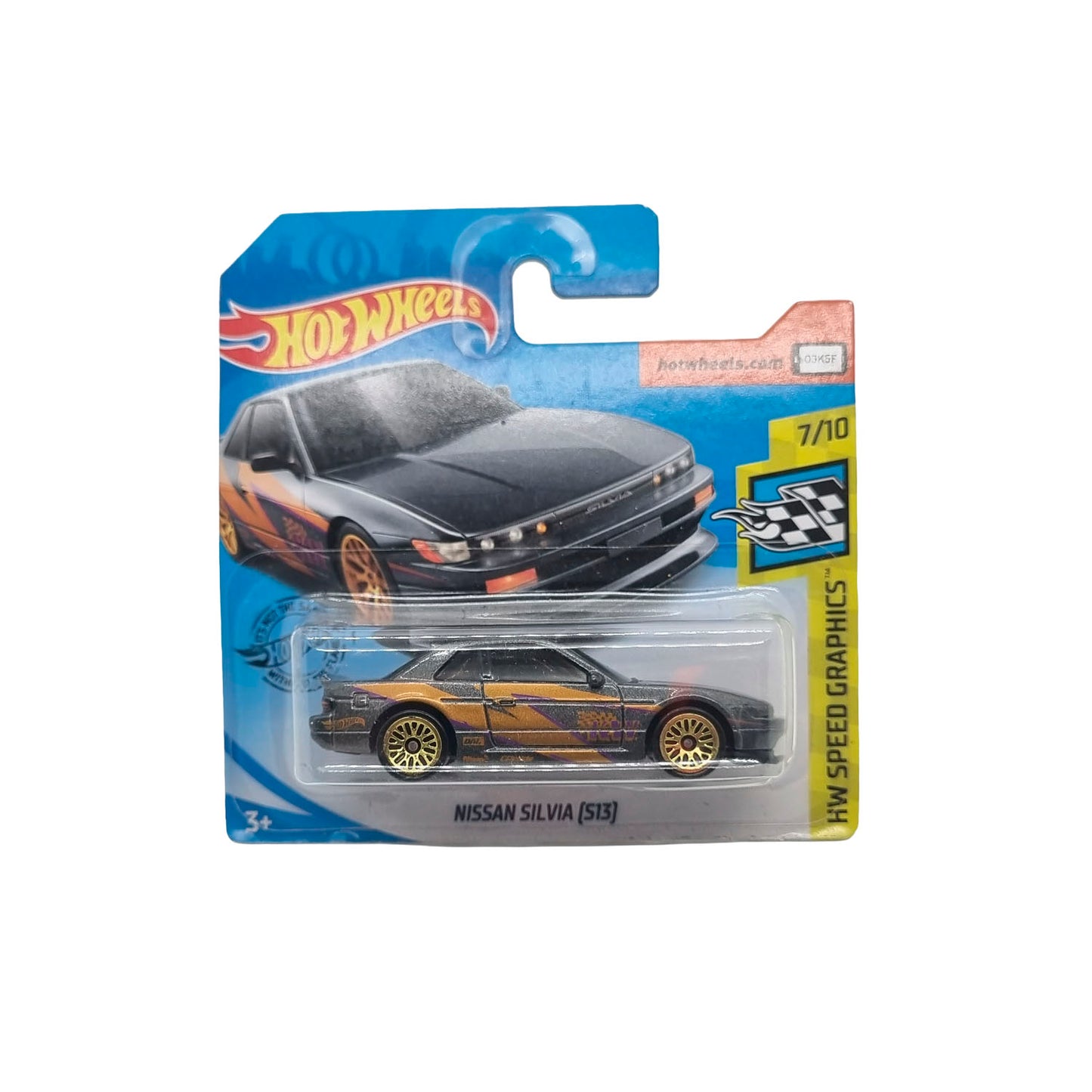 Nissan Silvia (S13) 111/250 - Gris (Tarjeta Europea)