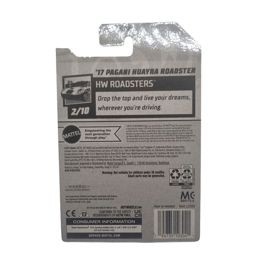 '17 Pagani Huayra Roadster 13/250 - Plateado (ZAMAC)