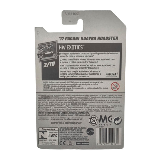 '17 Pagani Huayra Roadster 119/365 - Plateado