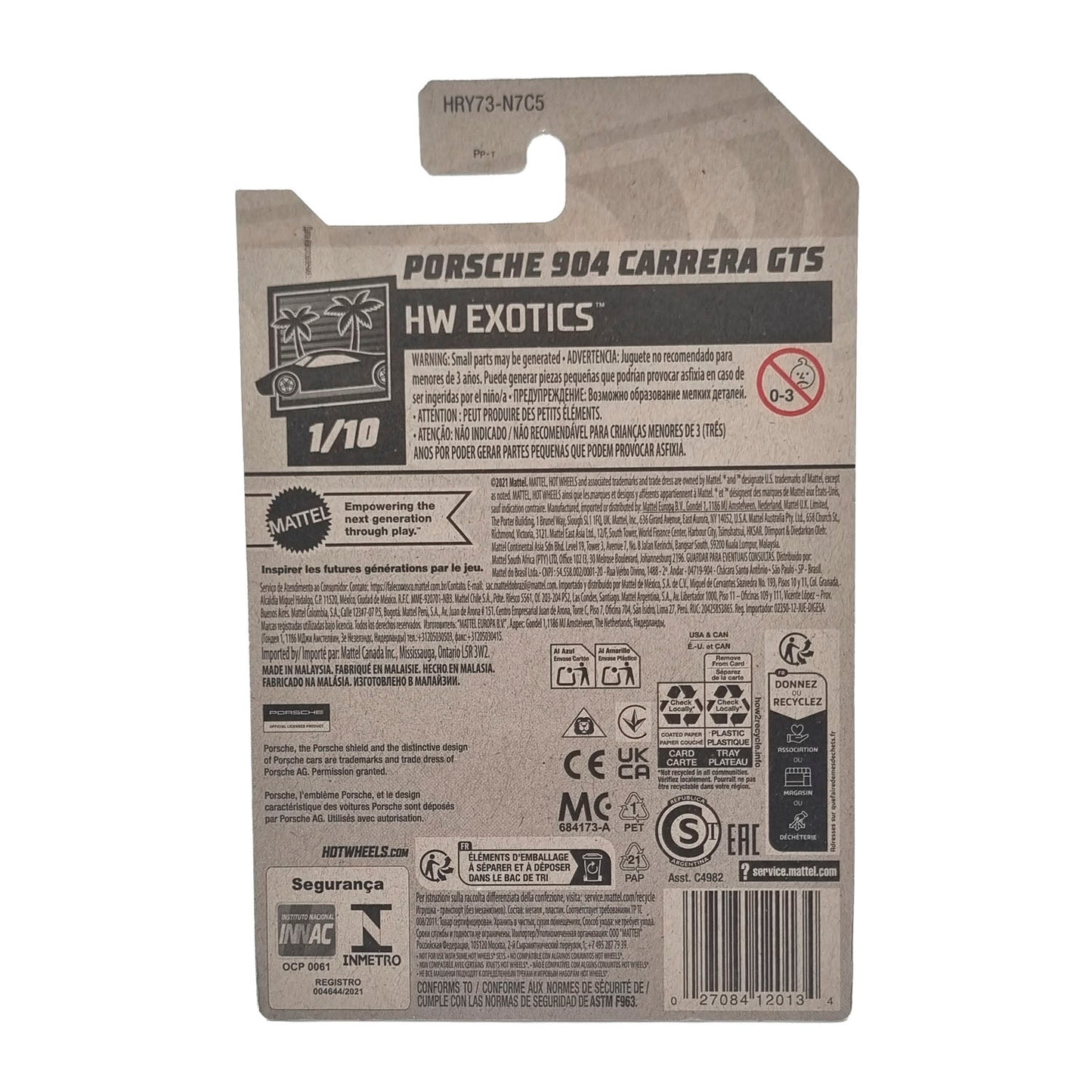 Porsche 904 Carrera Gts 158/250 - Plateado