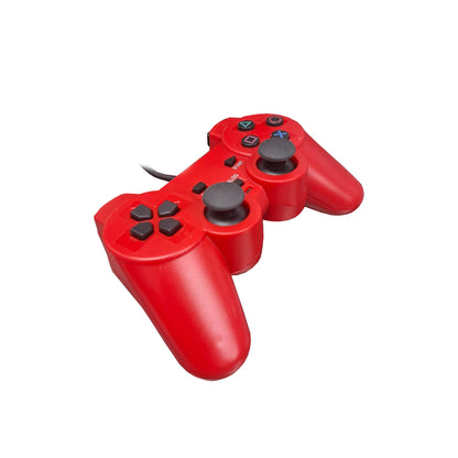 Joystick compatible Ps2 Control Doble Shock Rojo