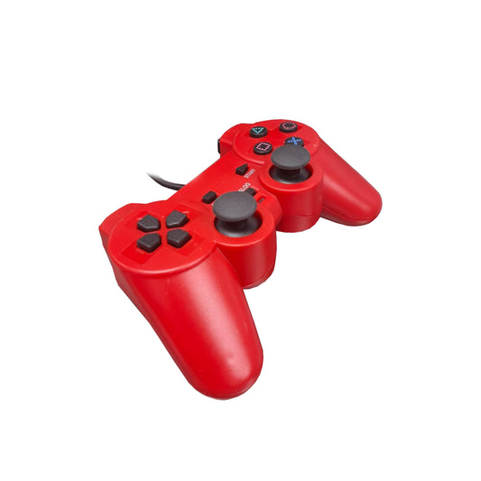 Joystick compatible Ps2 Control Doble Shock Rojo