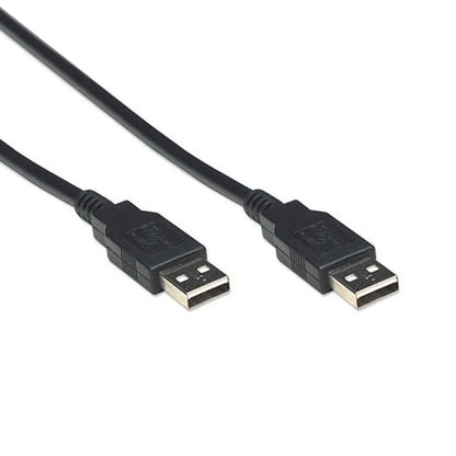 Cable Usb 2.0 Macho A Macho 480 Mbps, 1.8 Mts Manhattan