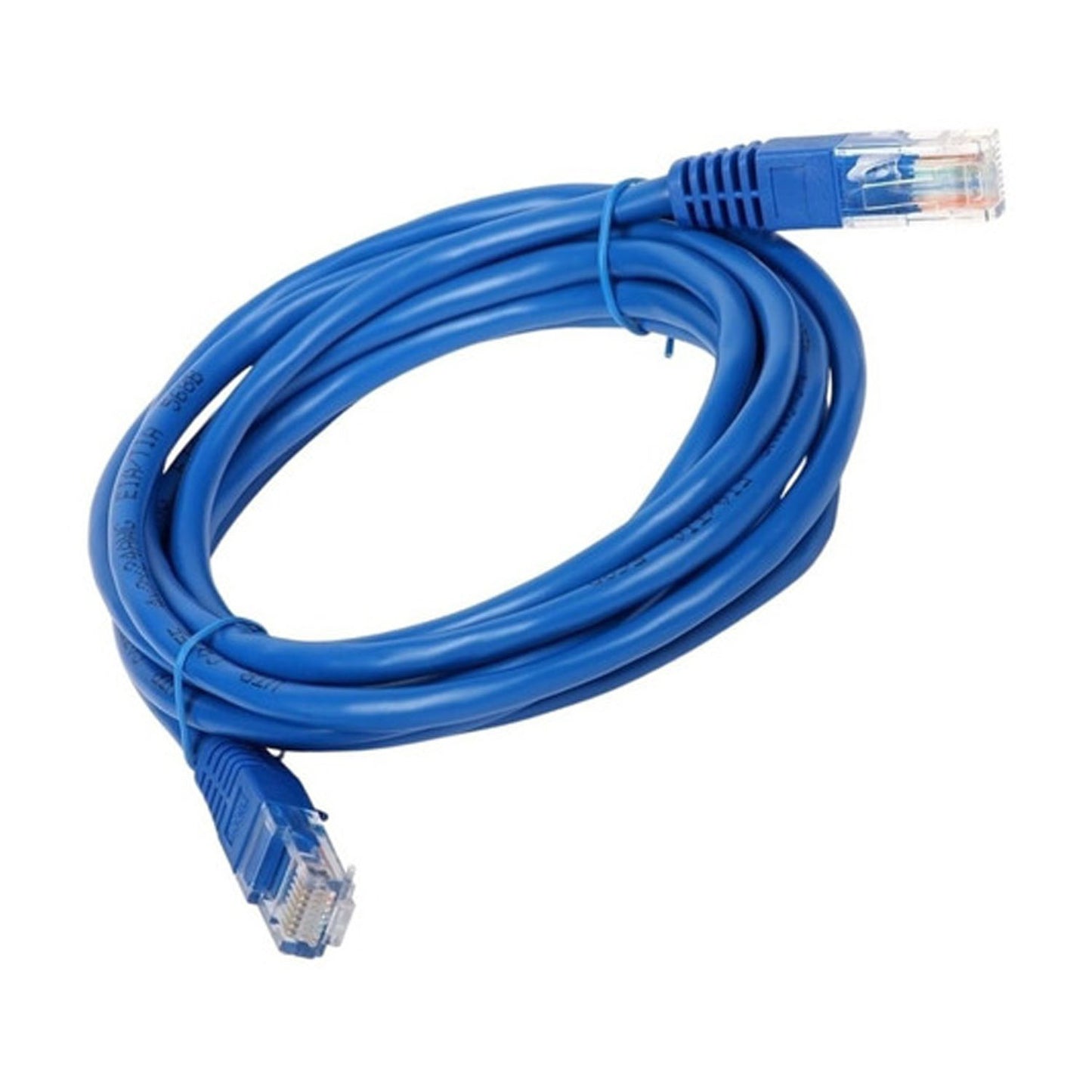 Cable De Red Categoria 6a De 10.000 Mbps 5 Mts Mc-3005 Azul
