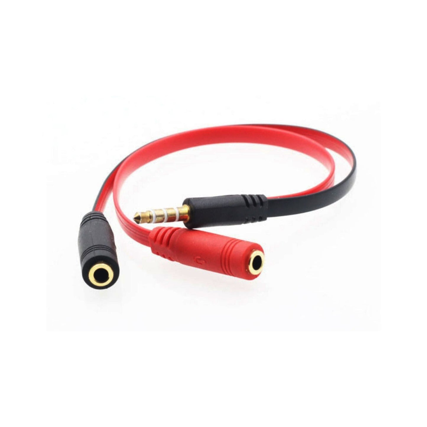 Splitter Cable 2 A 1 Audio 3.5 Sonido Y Micrófono