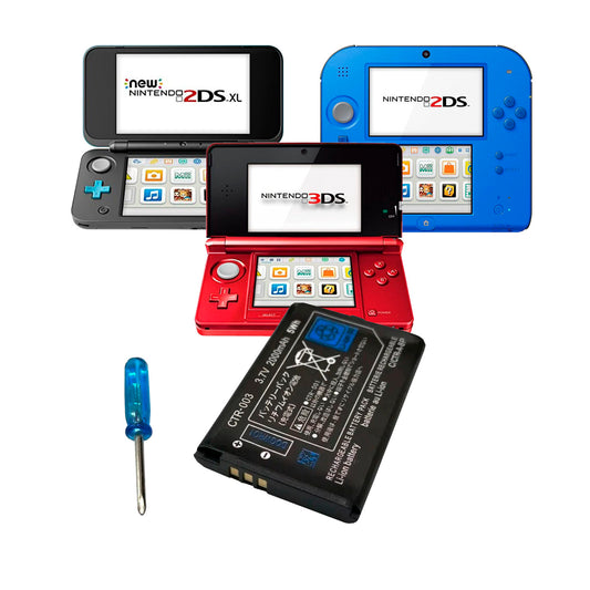 Bateria Alternativa Para Consolas 3ds Old, 2ds y New 2ds
