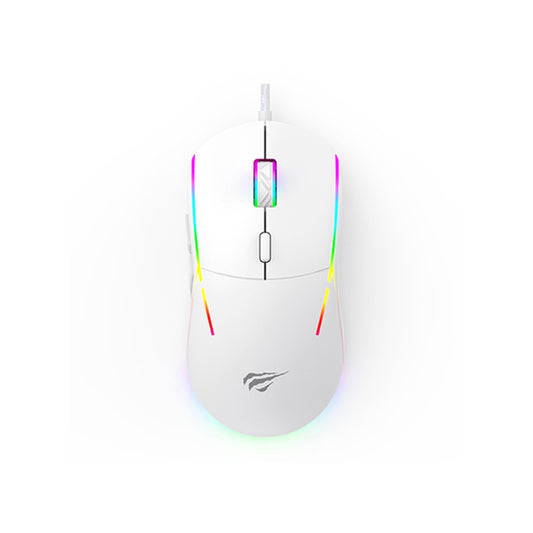 Mouse Gamer Havit Blanco RGB MS961*