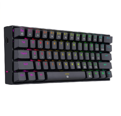 Teclado Redragon Dragonborn 60% K630 Rgb Negro Sw Red