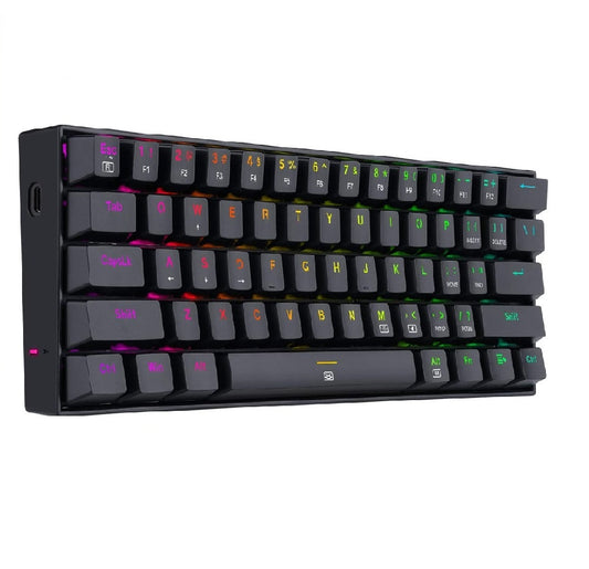 Teclado Redragon Dragonborn 60% K630 Rgb Negro Sw Red