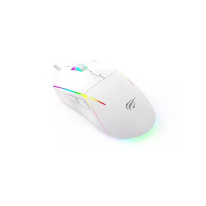 Mouse Gamer Havit Blanco RGB MS1033*