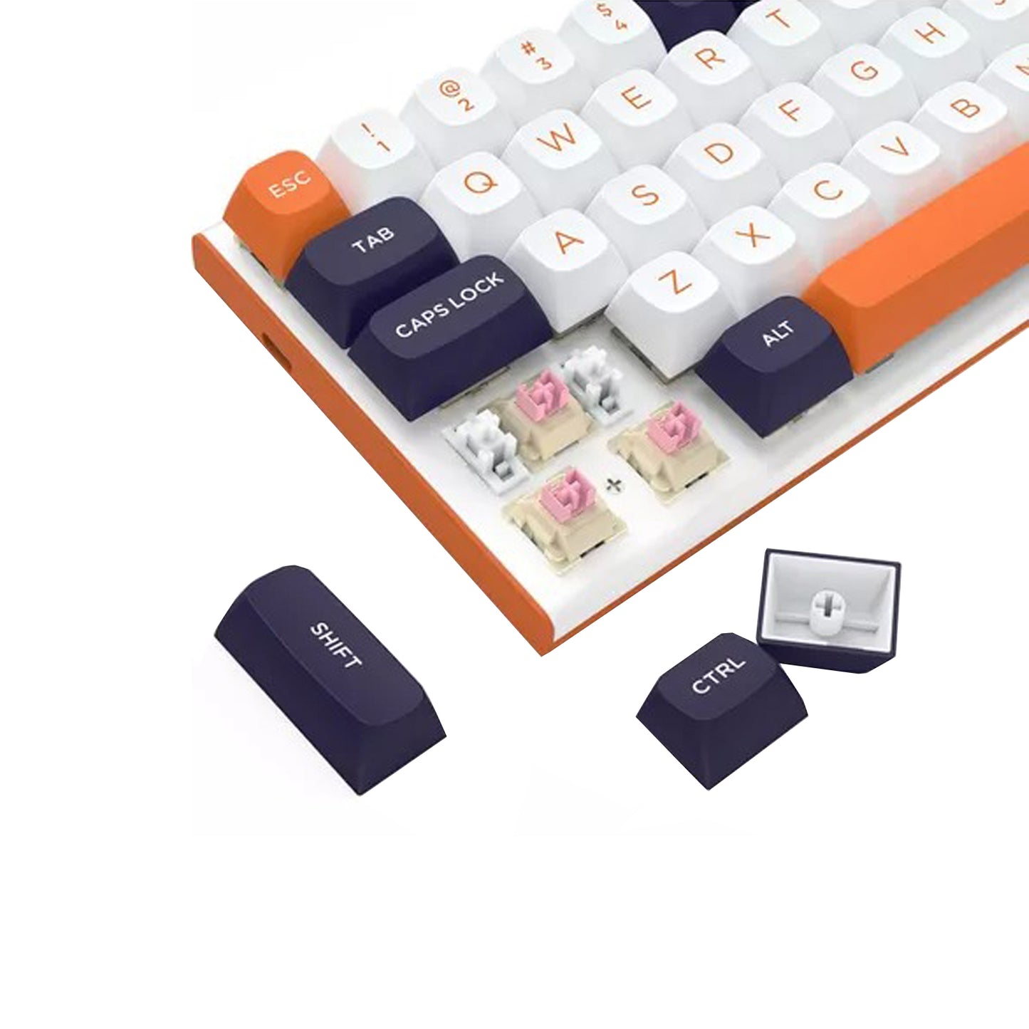 Teclado Mecánico Redragon Fidd K683wbo Sw Magnético Ingles