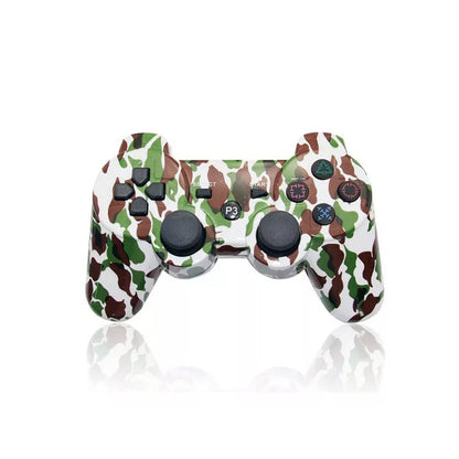 Control Joystick Compatible Ps3 Panther Camu Green + Cable