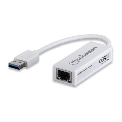 Adaptador Lan Gigabit Ethernet A Usb 3.0 Manhattan