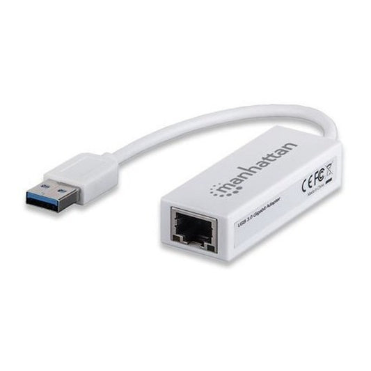 Adaptador Lan Gigabit Ethernet A Usb 3.0 Manhattan