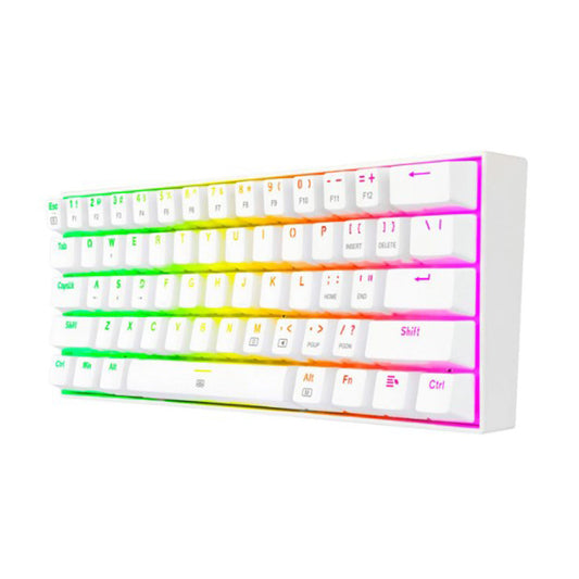 Teclado Redragon Dragonborn 60% K630-r13wt Blanco Sw Red