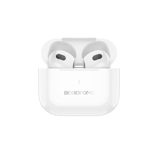 Audífono Bluetooth Tru Wireless Bw58 White Borofone
