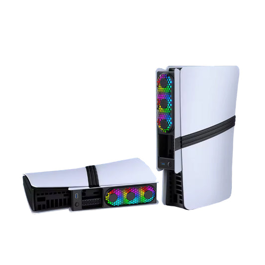 Ventilador Extractor RGB Para Consola PS5 SLIM y PS5 PRO