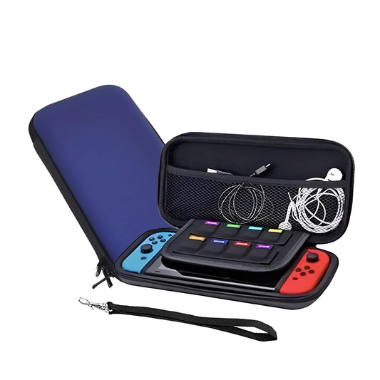 Estuche Para Nintendo Switch V1 / V2 - Azul