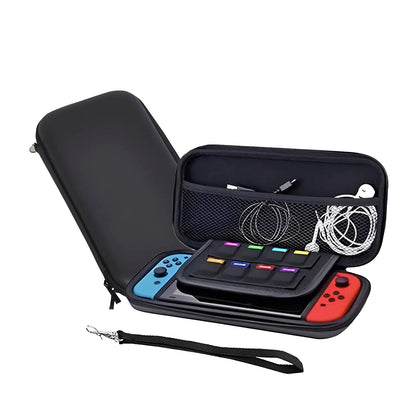 Estuche Para Nintendo Switch V1/V2 - Liso Negro