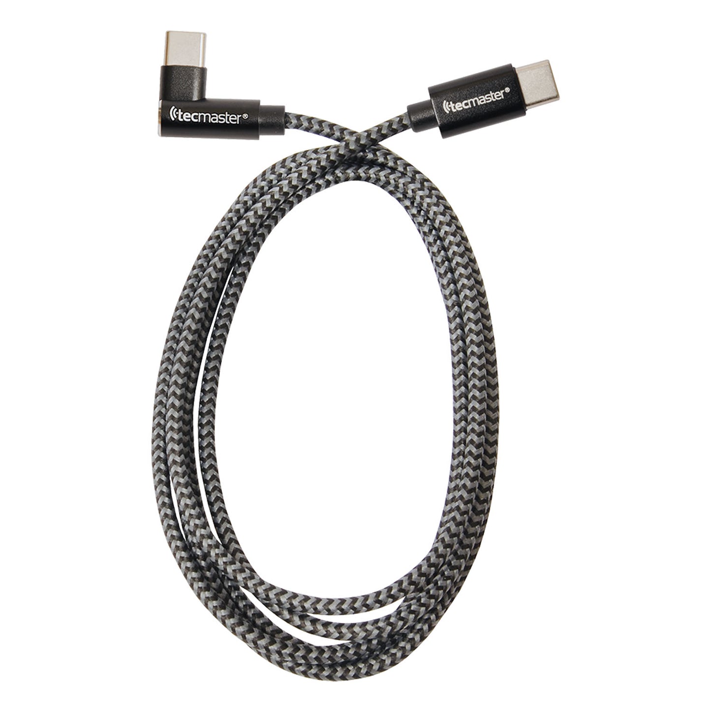 Cable Tipo-C a Tipo-C 2.0 60w Conector 90 Grados TM-200544
