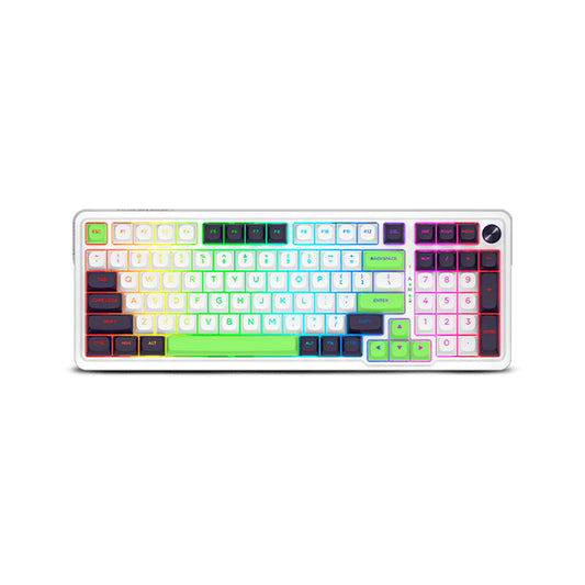 Teclado Mecanico Redragon Eisa Max K686WBG-RGB-MAX White/Black/Green Sw Grenn Ingles